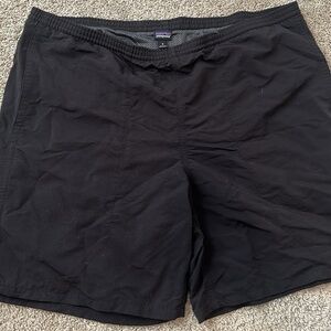 Patagonia Black Swim Trunks